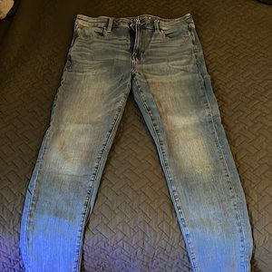 American Eagle, light washed, size 14 long.